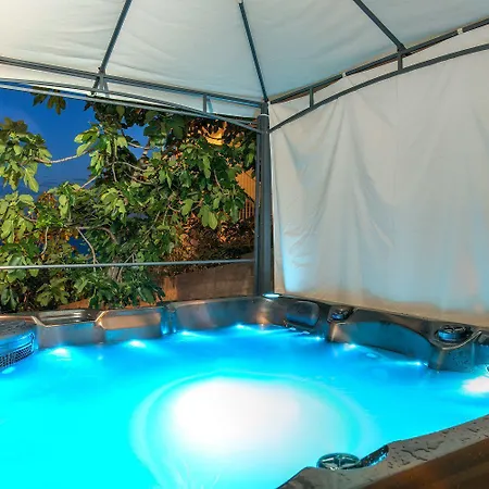 Helles Nur 150 Meter Zum Mit Jacuzzi, Meerblick, Pool, Billard * 드라말리